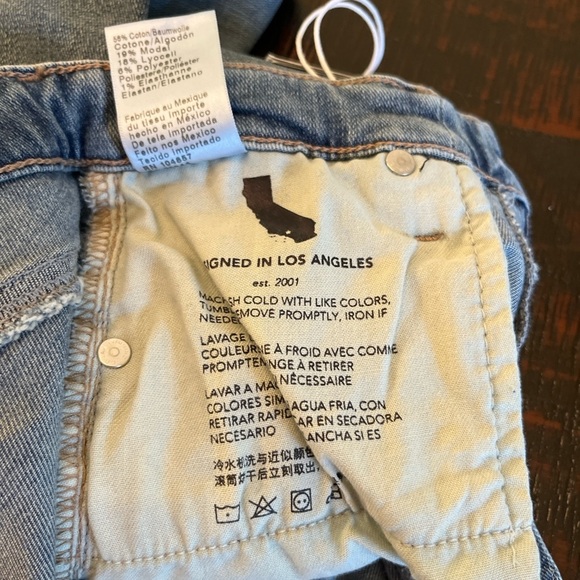 AG Adriano Goldschmied Size 25 Prima Cigarette Leg Jeans Medium Wash Preppy NWT - Picture 10 of 12